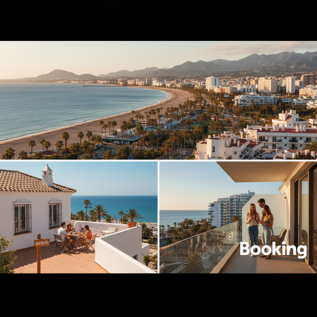 Airbnb vs Booking: ¿Dónde anunciar en Torre del Mar?